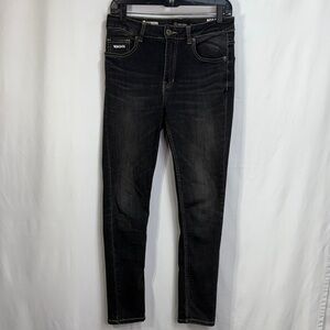 📣 Nevada Washed Black Skinny Jeans